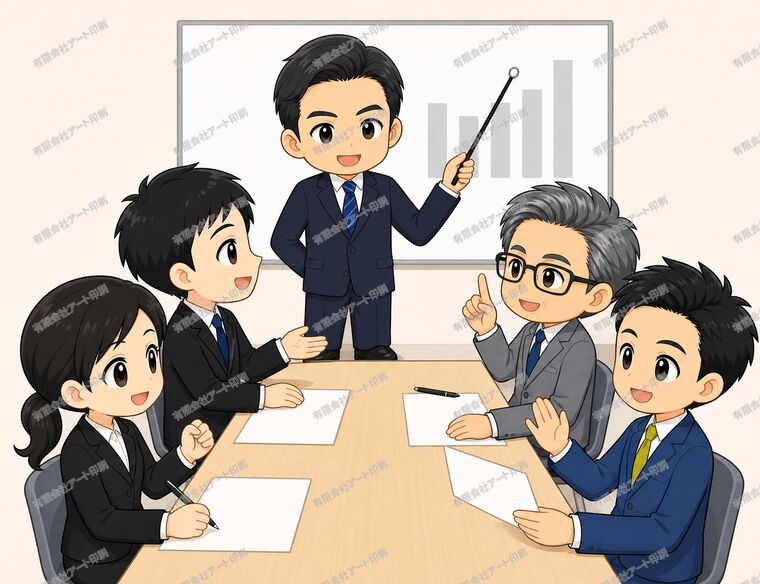 専門家をまじえた相談の場面
